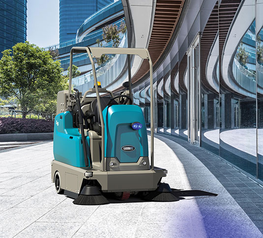 S16 Battery-Powered Compact Ride-On Sweeper alt 15